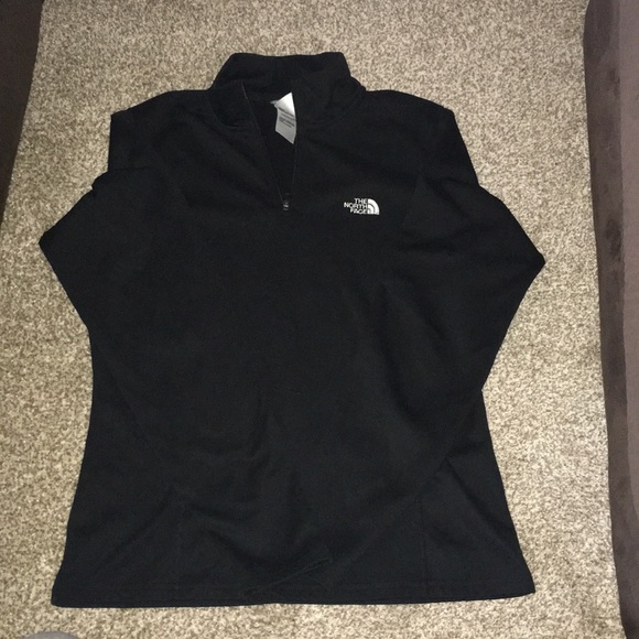 The North Face Tops - Black half zip North Face